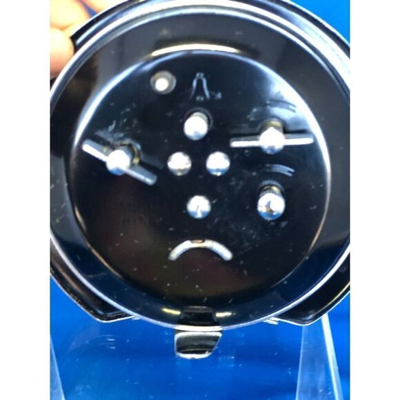 Umbra, wind up alarm clock vintage 5”x4” purple inside,ShanguaChina - Picture 5 of 9